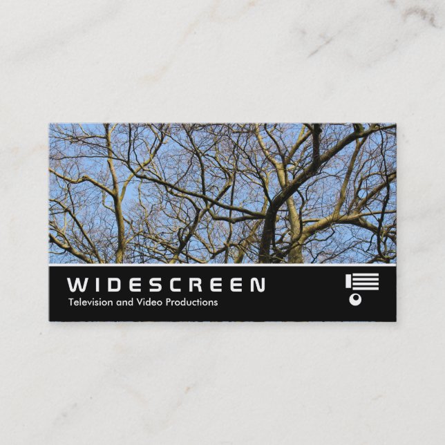 Widescreen 385 - Branches in the Sun Business Card (Front)