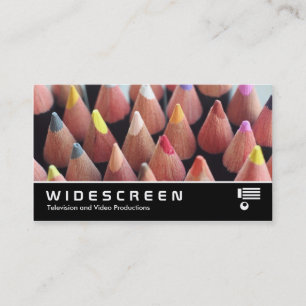 Widescreen 417 - Colour Pencils Business Card