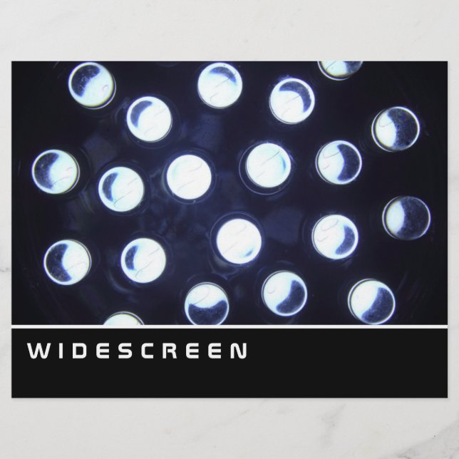 Widescreen - LED Light Flyer (Front)
