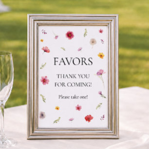 Widlflower Favour Poster