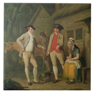 Widow Costard's Cow and Goods, Distrained for Taxe Tile