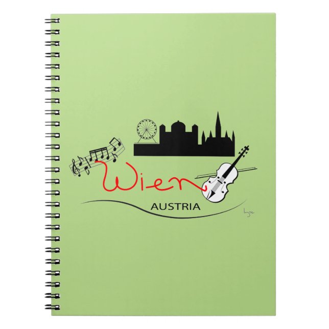 Wien, Austria - Österreich Notebook (Front)