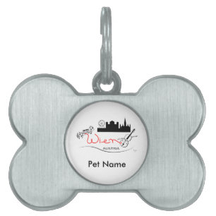 Wien, Austria - Österreich Pet Name Tag