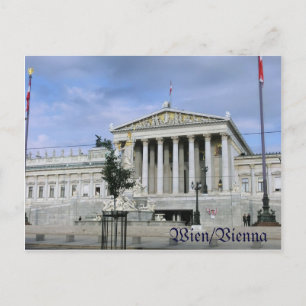 Wien, das Parlament Postcard
