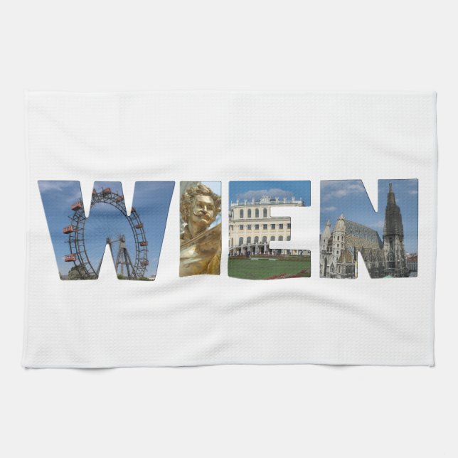 Wien Tea Towel (Horizontal)