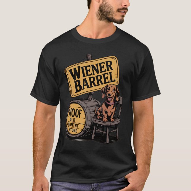 Wiener Barrel T-Shirt (Front)