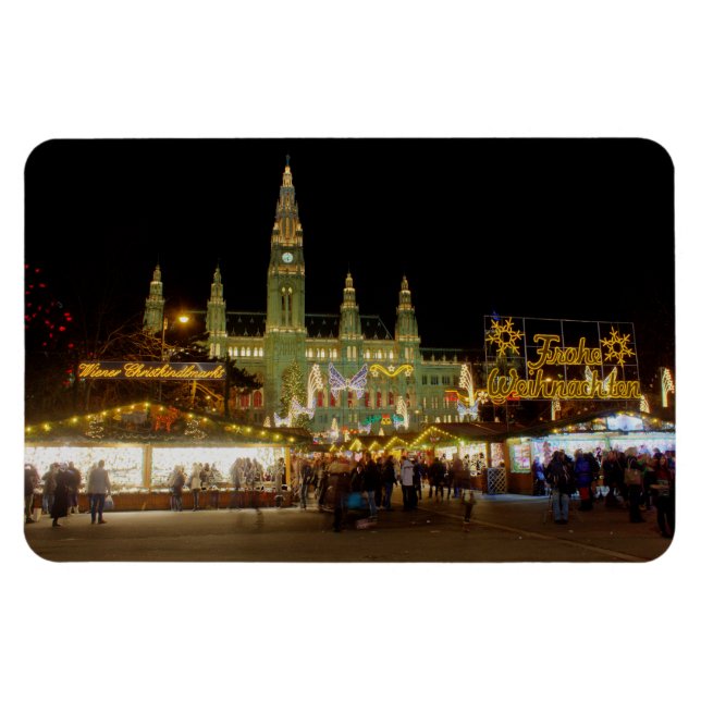 Wiener Christkindlmarkt Magnet (Horizontal)