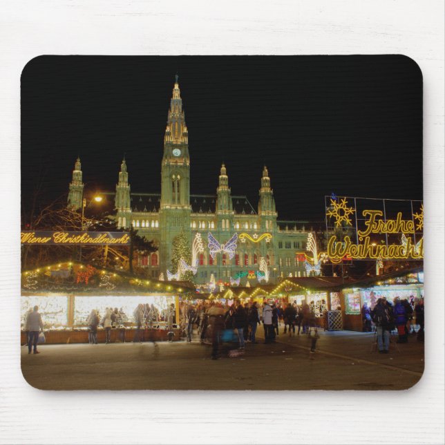 Wiener Christkindlmarkt Mouse Pad (Front)
