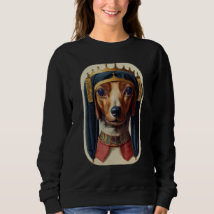 Wiener Dog  Ancient Retro Dachshund 11 Sweatshirt