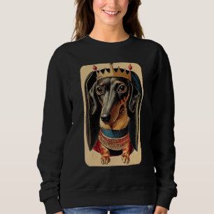 Wiener Dog Ancient Retro Dachshund 3 Sweatshirt