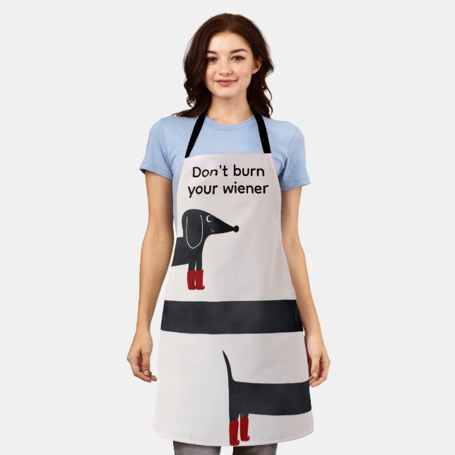 Wiener Dog Apron (Worn)