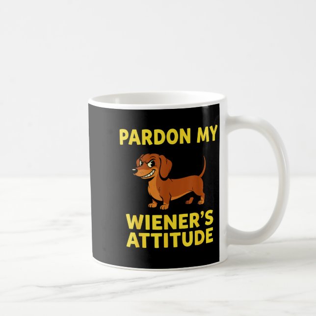 Wiener Dog Dachshund  Coffee Mug (Right)