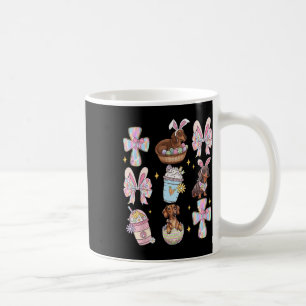 Wiener Dog Dachshund Coquette Bow Christian Doxie Coffee Mug