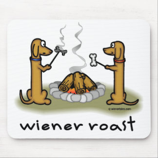 Wiener Dog Roast Mousepad