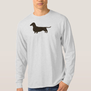 Wiener Dog Silhouette (Short Haired Dachshund) T-Shirt
