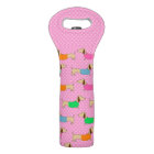 Wiener Dog Wine Bag Hostess Gift