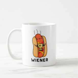 Wiener Funny Sausage Pun  Coffee Mug