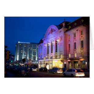 Wiener Konzerthaus At Night