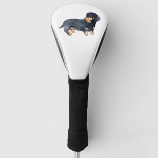 Wiener puppy golf head cover