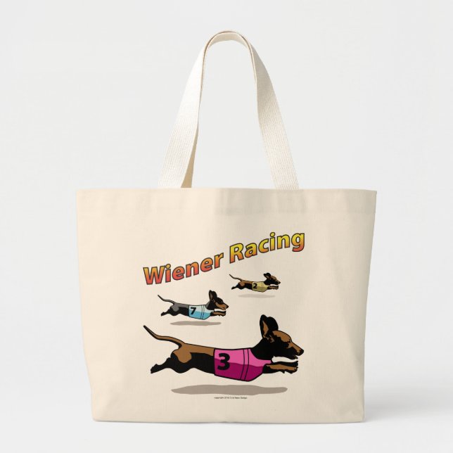 Wiener Racing Tote Bag (Front)