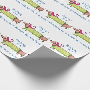 Wiener Wonderland Wrapping Paper