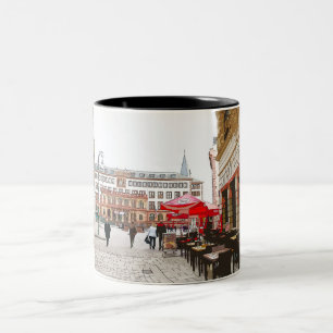 Wiesbaden, Marktplatz, Rathaus - Germany Two-Tone Coffee Mug
