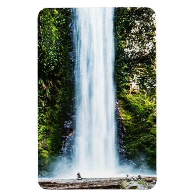 Wiesendanger Falls Painting Flexible Photo Magnet (Vertical)