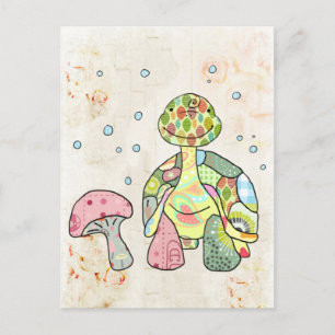 Wiesenschildkröte Postcard