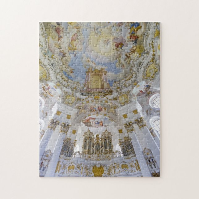 Wieskirche church ceiling puzzle (Vertical)