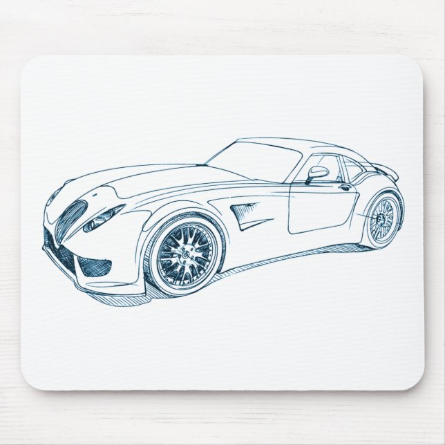 Wiesmann GT MF5 2008 Mouse Pad (Front)