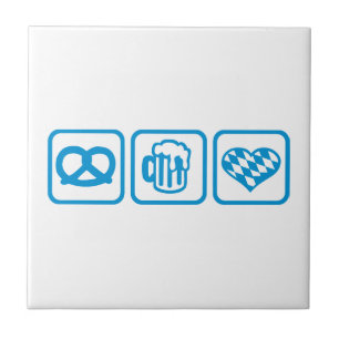 Wiesn Oktoberfest Germany Ceramic Tile