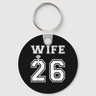 Wife 2026 Husband Matching Engagement Party Key Ring