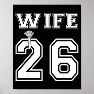 Wife 2026 Husband Matching Engagement Party Poster