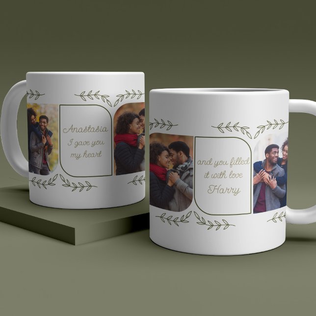 Wife 3 Vertical Photo Loving Words Feminine Coffee Mug (Creator Uploaded)