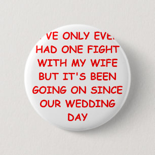 WIFE 6 CM ROUND BADGE
