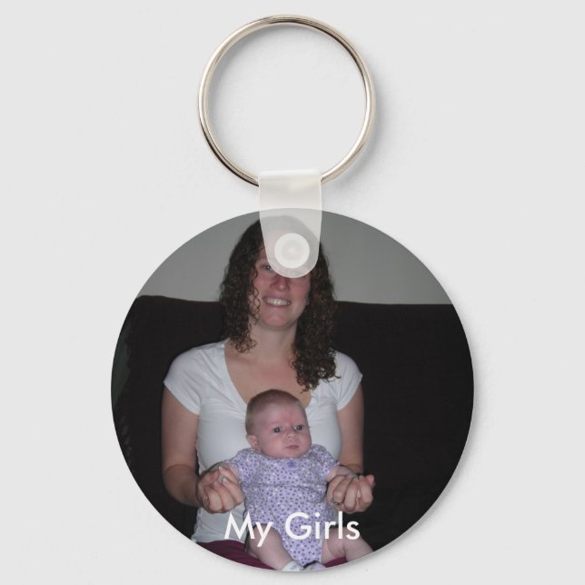 wife and baby Keychain (Front)