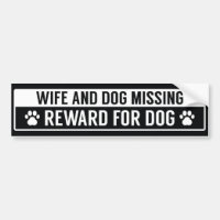 Wife And Dog Missing Reward For Dog
