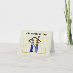 Wife Appreciation Day Great Homemaker Card