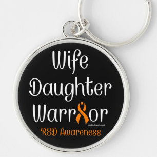 Wife Daughter Warrior...RSD Key Ring