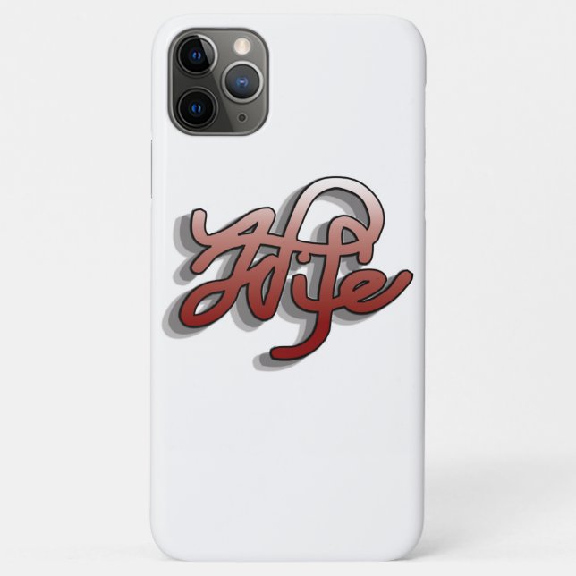 Wife Design Case-Mate iPhone Case (Back)