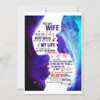 Wife Gift | Letter To My Wife Love From Husband