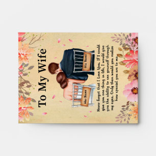 Wife Gifts   Letter To My Wife Love From Husband Envelope