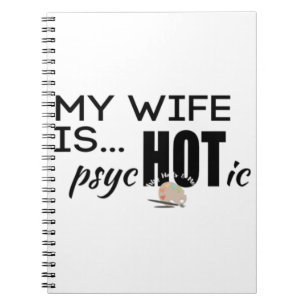 wife girl friend gift funny notebook