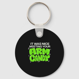 Wife husband girlfriend couple nice meeting arm key ring