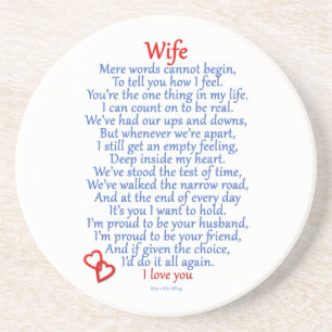 Wife Love Coaster