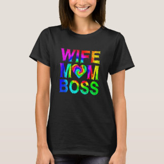 Wife Mom Boss CEO Business Owner Businesswoman Ent T-Shirt
