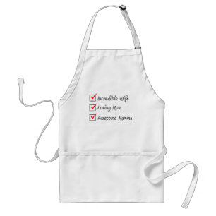 Wife Mom Mummu Finnish Woman Standard Apron