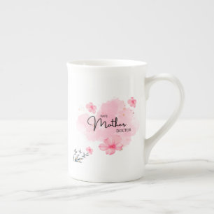 Wife, Mother, Doctor Bone China Mug