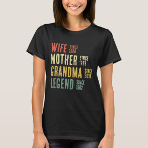 Wife Mother Grandma Legend T-Shirt