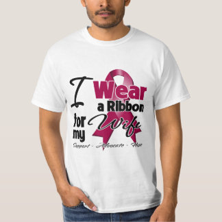 Wife - Multiple Myeloma Ribbon T-Shirt